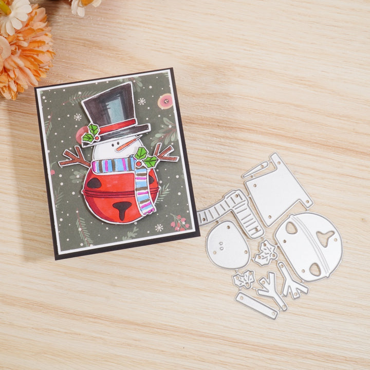 Kokorosa Metal Cutting Dies with Bell Snowman