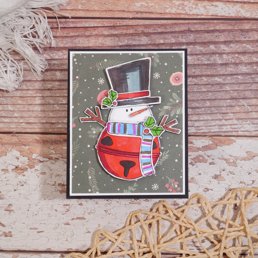 Kokorosa Metal Cutting Dies with Bell Snowman