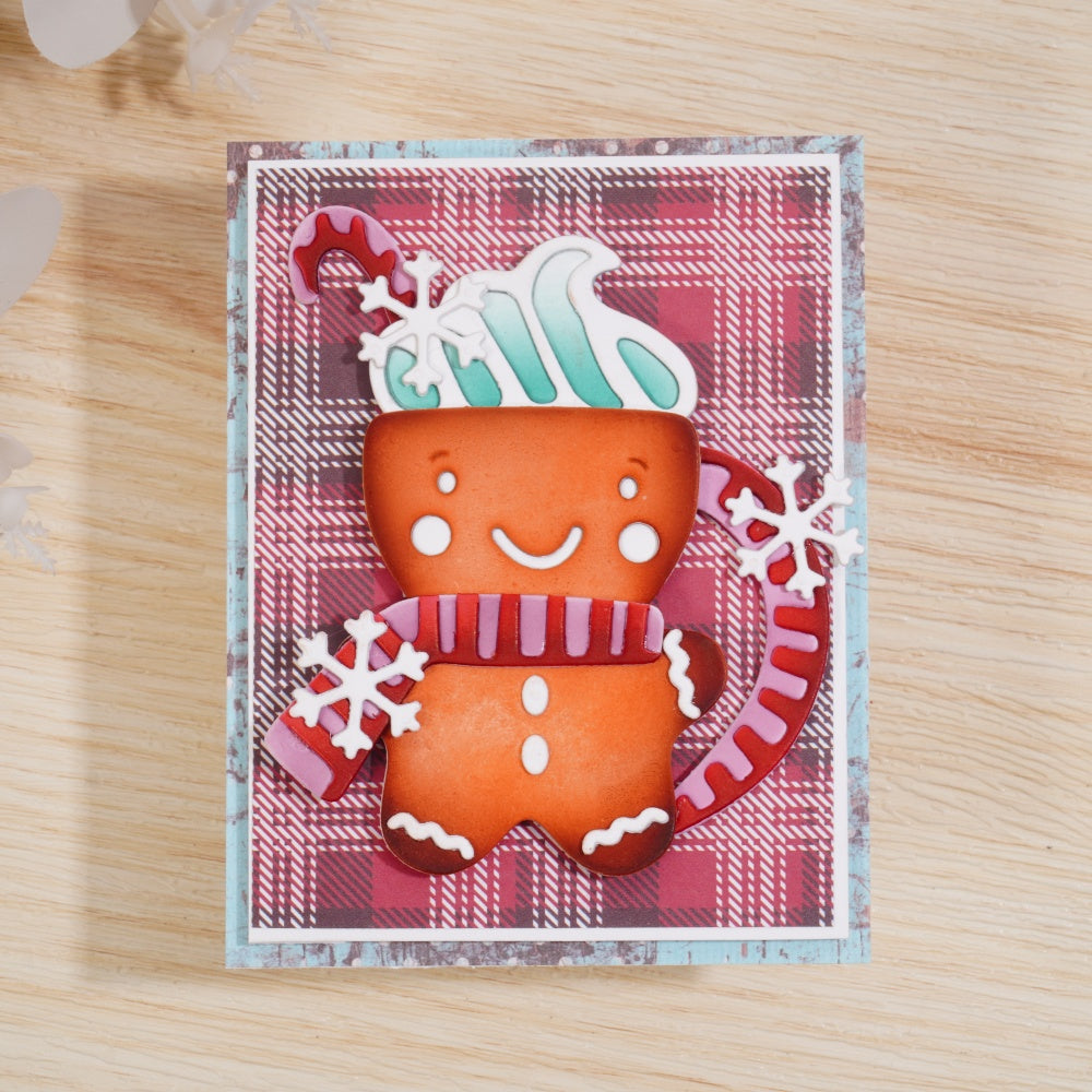 Kokorosa Metal Cutting Dies with Ice Cream Gingerbread Man