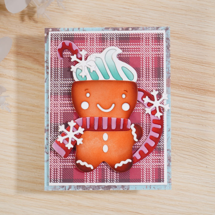 Kokorosa Metal Cutting Dies with Ice Cream Gingerbread Man