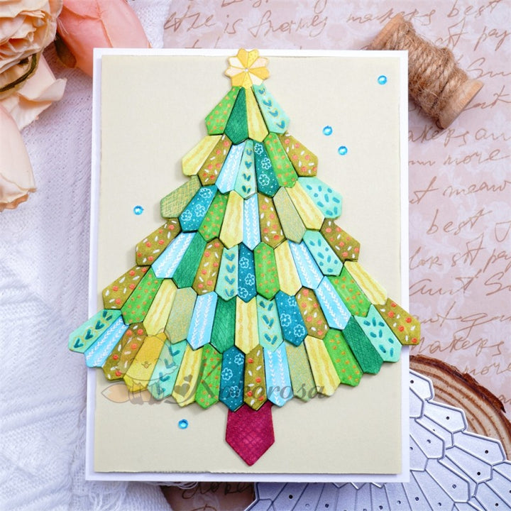 Kokorosa Metal Cutting Dies with 2pc Christmas Tree