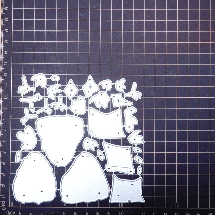 Kokorosa Metal Cutting Dies with 3 Singing Chickens