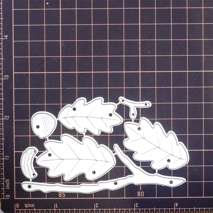 Kokorosa Metal Cutting Dies with Autumn Leaves
