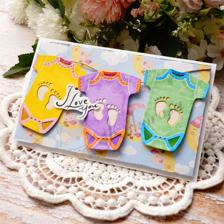 Kokorosa Metal Cutting Dies with Baby Clothes