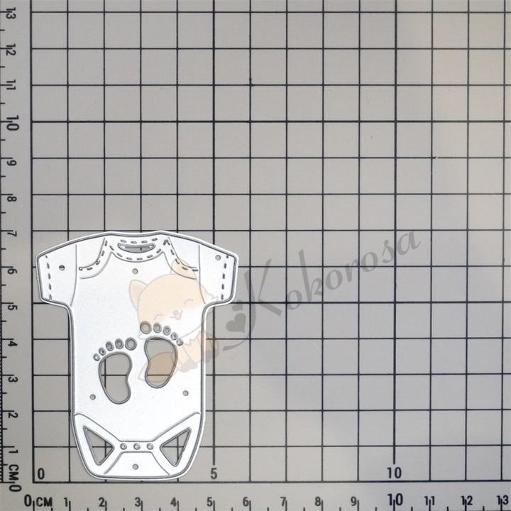 Kokorosa Metal Cutting Dies with Baby Clothes