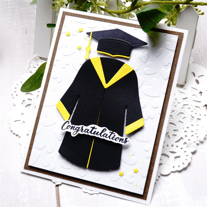 Kokorosa Metal Cutting Dies with Bachelor Gown