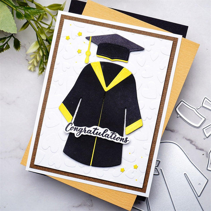 Kokorosa Metal Cutting Dies with Bachelor Gown