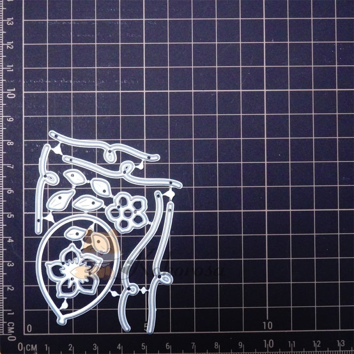 Kokorosa Metal Cutting Dies with Balloons & Flowers