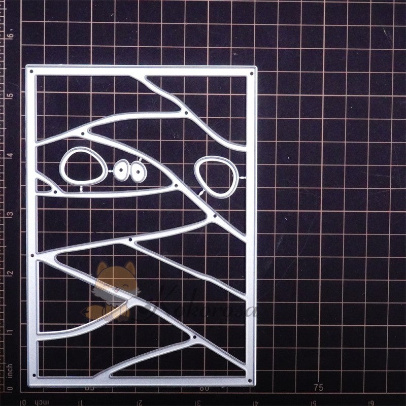 Kokorosa Metal Cutting Dies with Bandage Monster Background Board