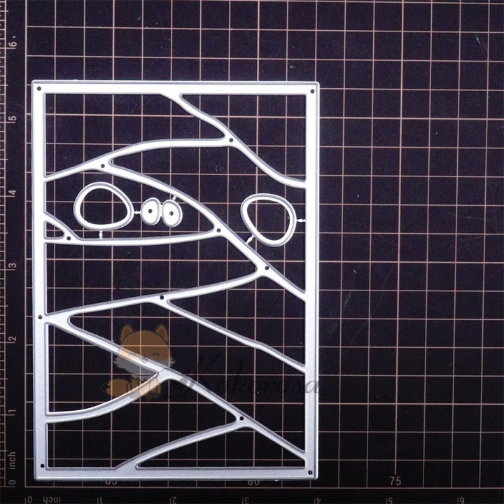 Kokorosa Metal Cutting Dies with Bandage Monster Background Board