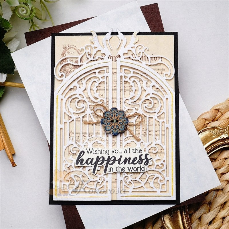 Kokorosa Metal Cutting Dies with Baroque Style Gate