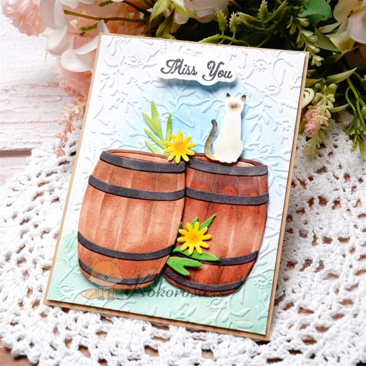 Kokorosa Metal Cutting Dies with Barrel & Cat