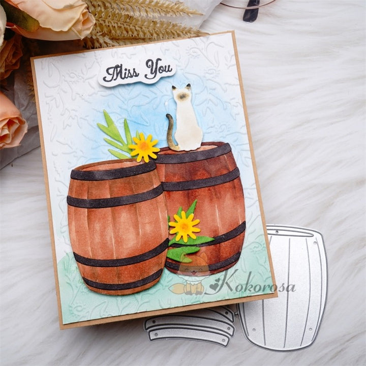 Kokorosa Metal Cutting Dies with Barrel & Cat