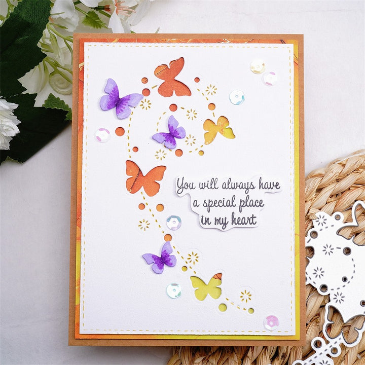 Kokorosa Metal Cutting Dies with Butterflies