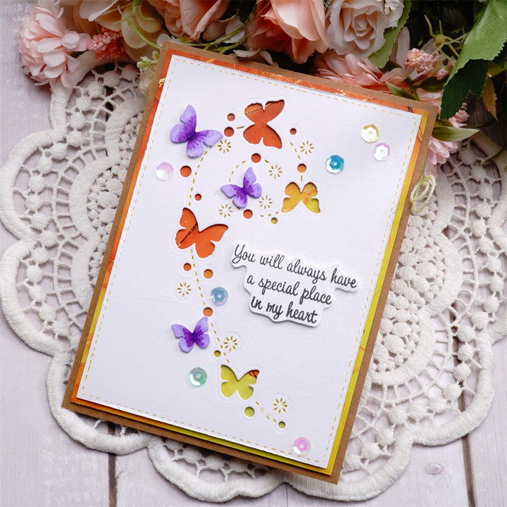 Kokorosa Metal Cutting Dies with Butterflies