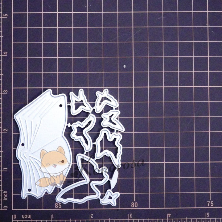 Kokorosa Metal Cutting Dies with Butterflies & Book