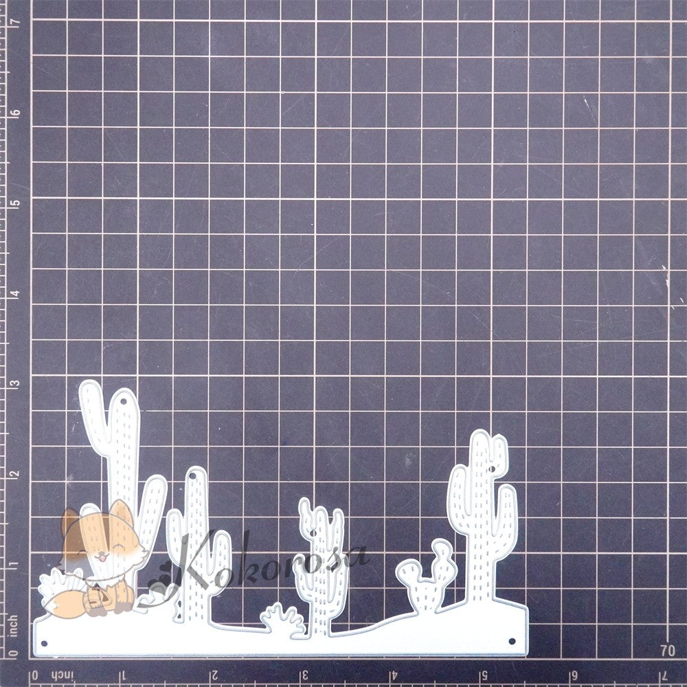 Kokorosa Metal Cutting Dies with Cactus