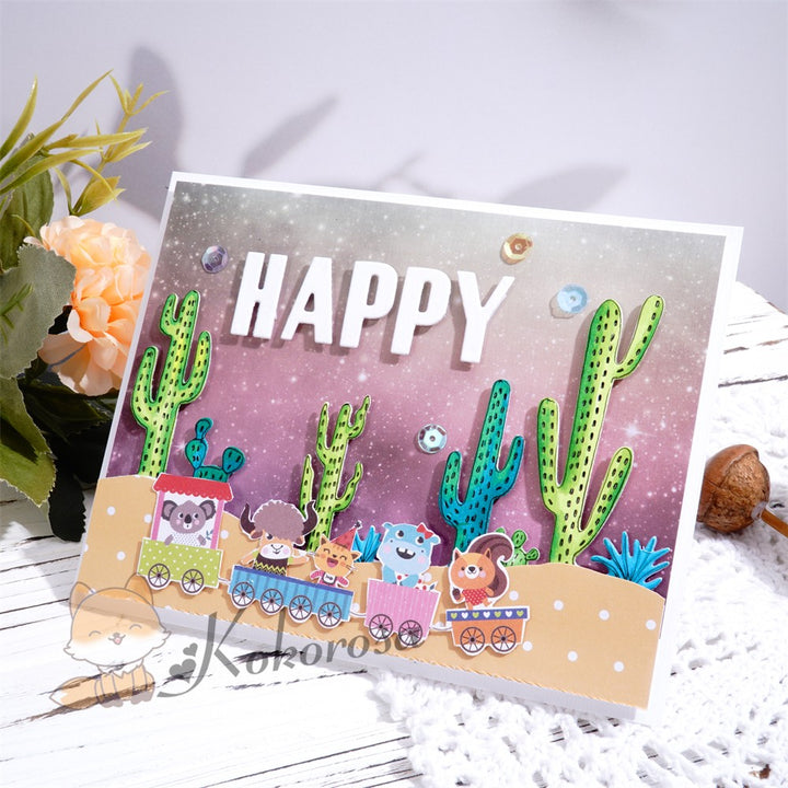 Kokorosa Metal Cutting Dies with Cactus