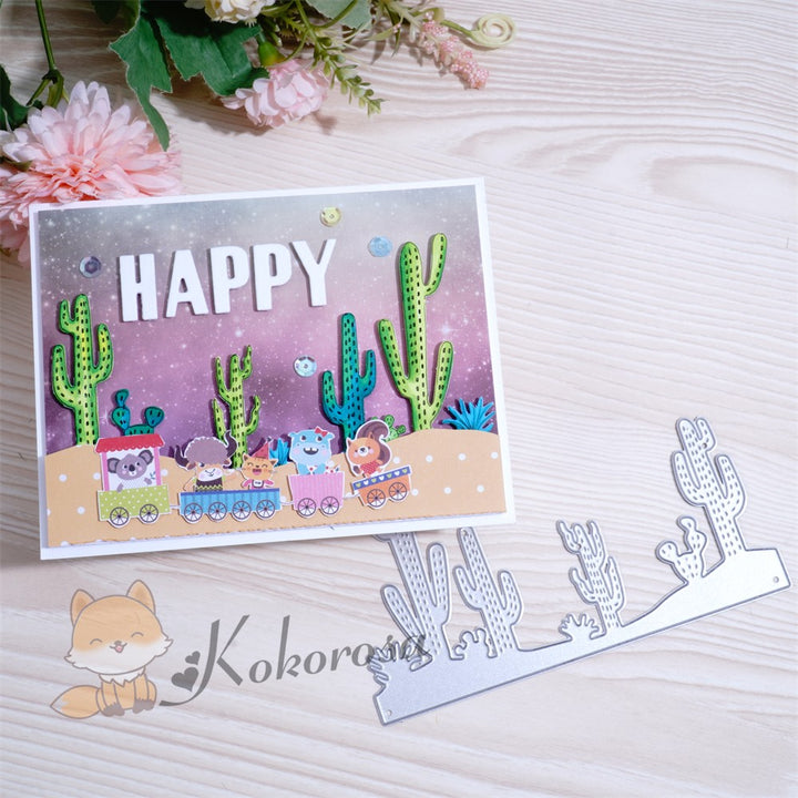 Kokorosa Metal Cutting Dies with Cactus