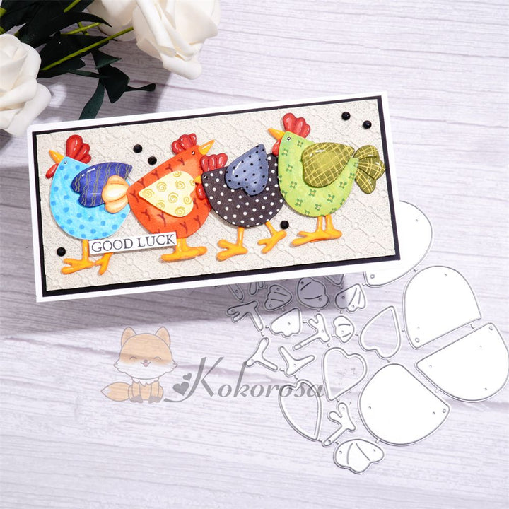 Kokorosa Metal Cutting Dies with Chicken