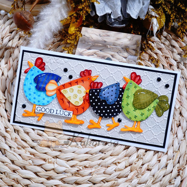 Kokorosa Metal Cutting Dies with Chicken