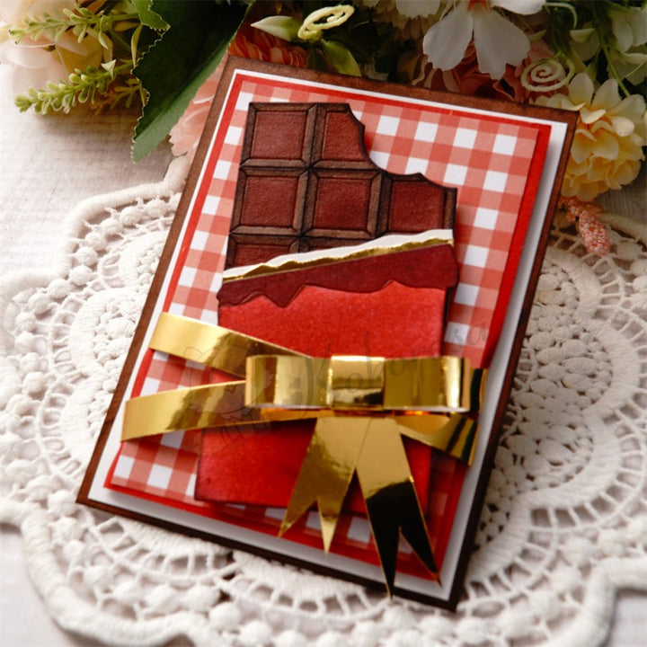 Kokorosa Metal Cutting Dies with Chocolate Bar