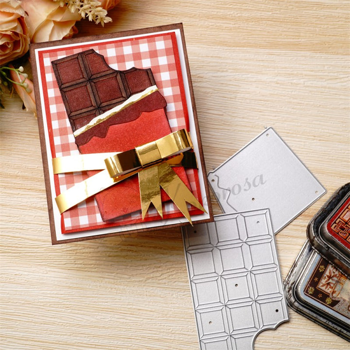Kokorosa Metal Cutting Dies with Chocolate Bar