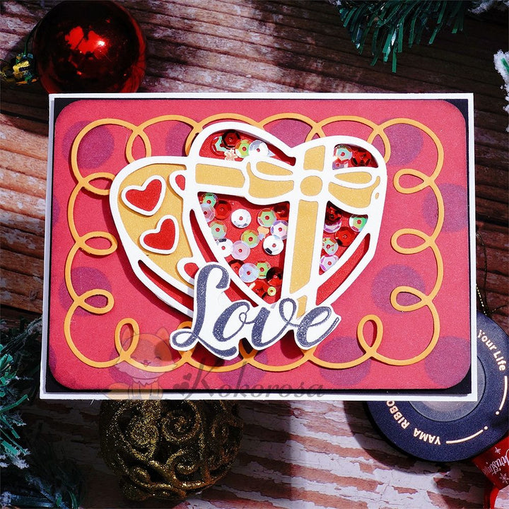 Kokorosa Metal Cutting Dies with Chocolate Gift Box