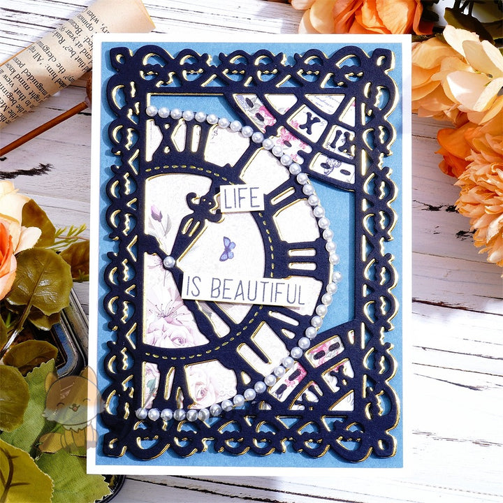 Kokorosa Metal Cutting Dies with Clock Frame Board