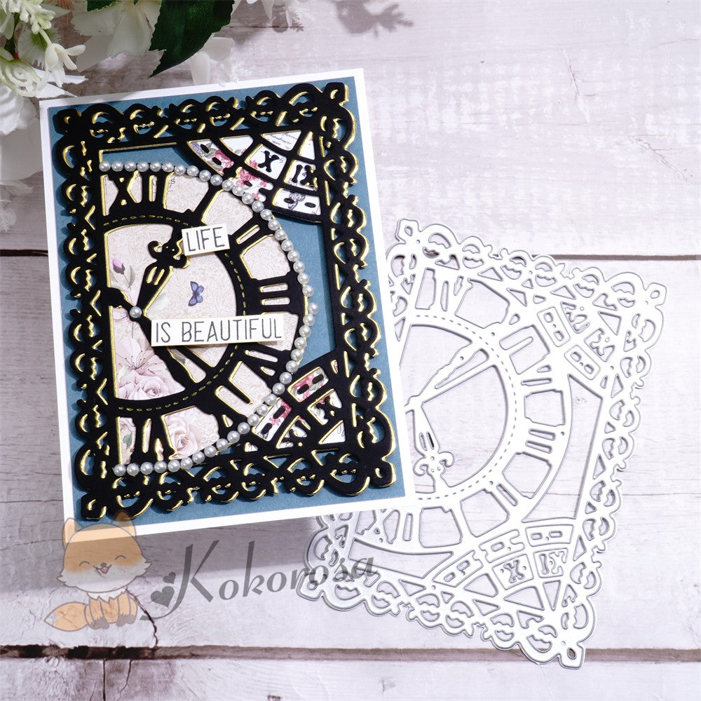 Kokorosa Metal Cutting Dies with Clock Frame Board
