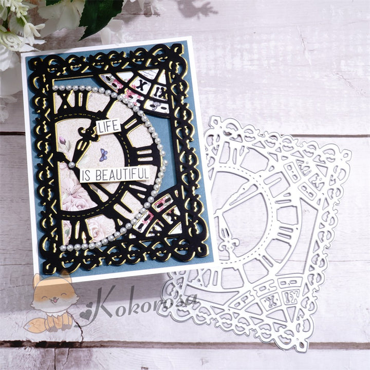 Kokorosa Metal Cutting Dies with Clock Frame Board