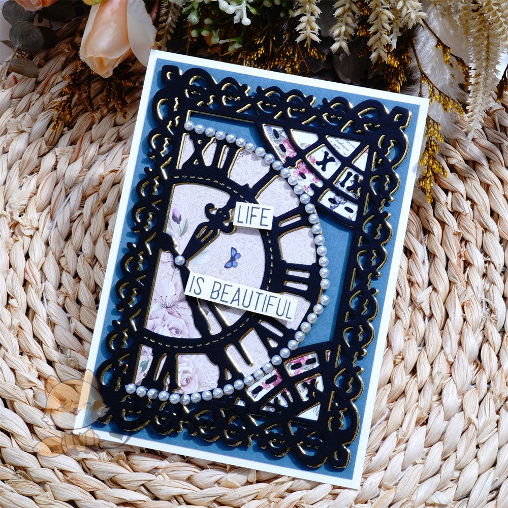 Kokorosa Metal Cutting Dies with Clock Frame Board