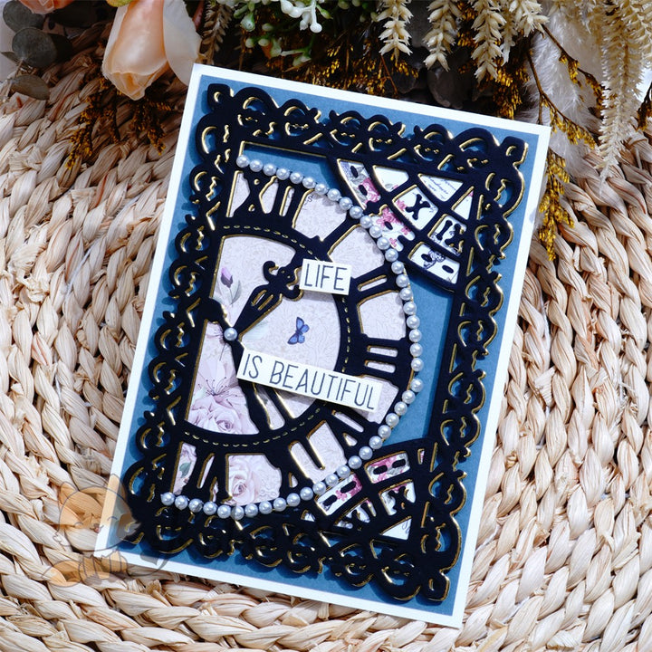 Kokorosa Metal Cutting Dies with Clock Frame Board