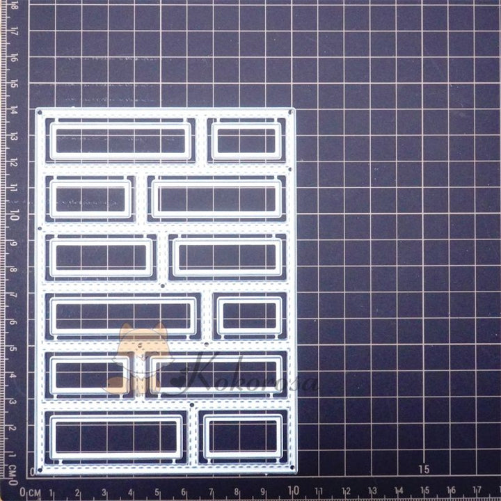 Kokorosa Metal Cutting Dies with Columns Background Board