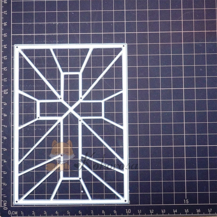 Kokorosa Metal Cutting Dies with Cross Splicing Background Board
