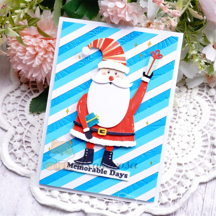 Kokorosa Metal Cutting Dies with Cute Santa