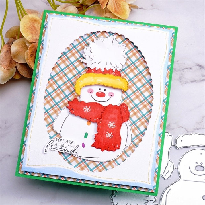 Kokorosa Metal Cutting Dies with Cute Snowman