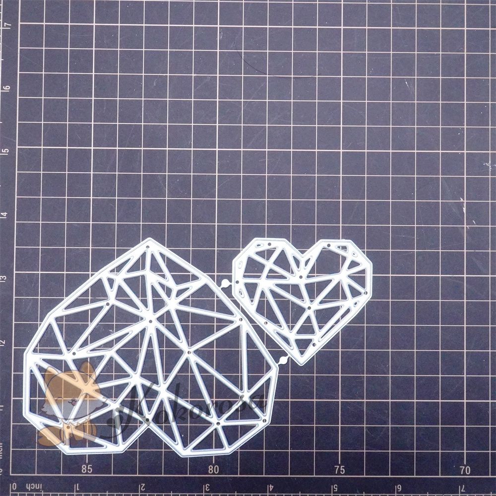 Kokorosa Metal Cutting Dies with Diamond Heart