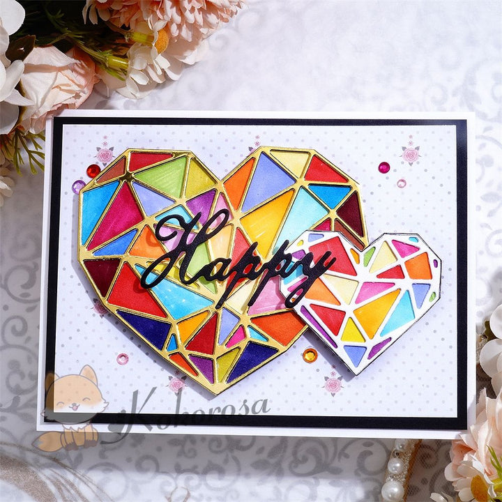 Kokorosa Metal Cutting Dies with Diamond Heart
