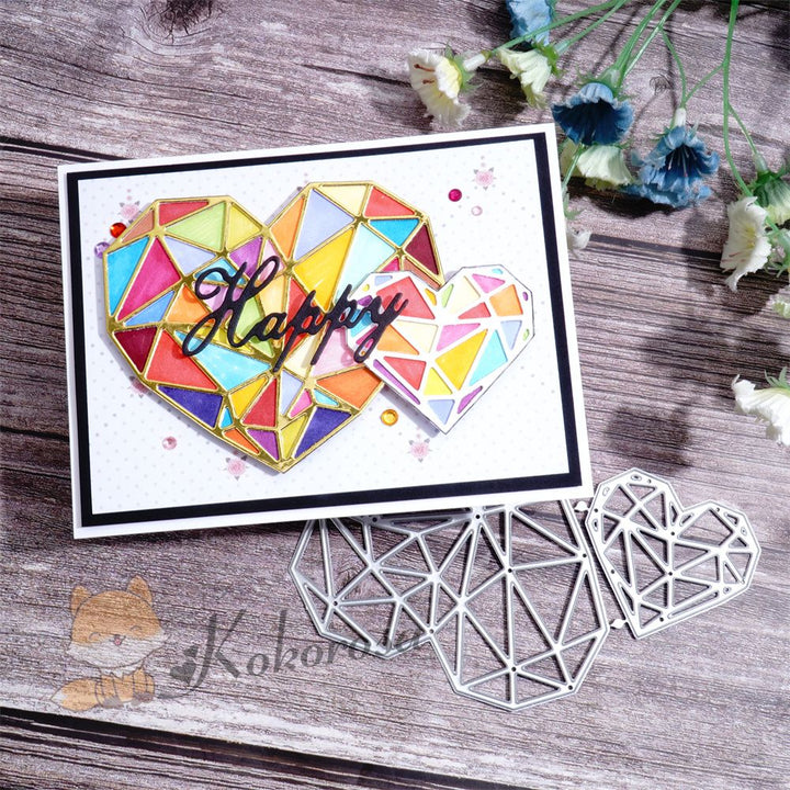 Kokorosa Metal Cutting Dies with Diamond Heart
