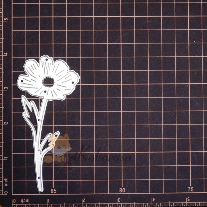 Kokorosa Metal Cutting Dies with Dried Sunflower