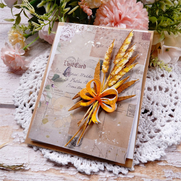 Kokorosa Metal Cutting Dies with Ears of Wheat