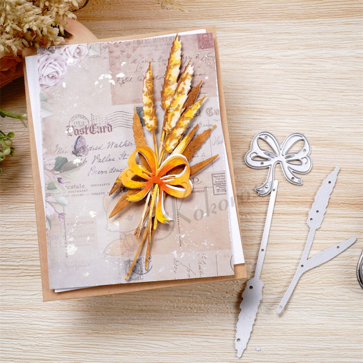 Kokorosa Metal Cutting Dies with Ears of Wheat