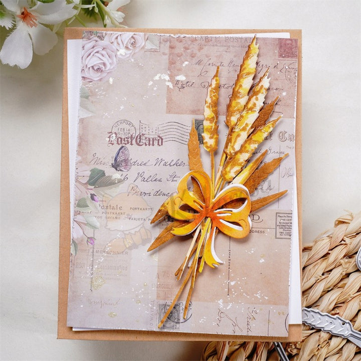 Kokorosa Metal Cutting Dies with Ears of Wheat