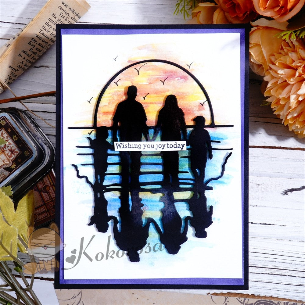 Kokorosa Metal Cutting Dies with Family Reflection – kokorosastudio.com