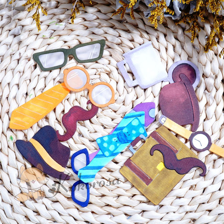 Kokorosa Metal Cutting Dies with Father's Day Elements