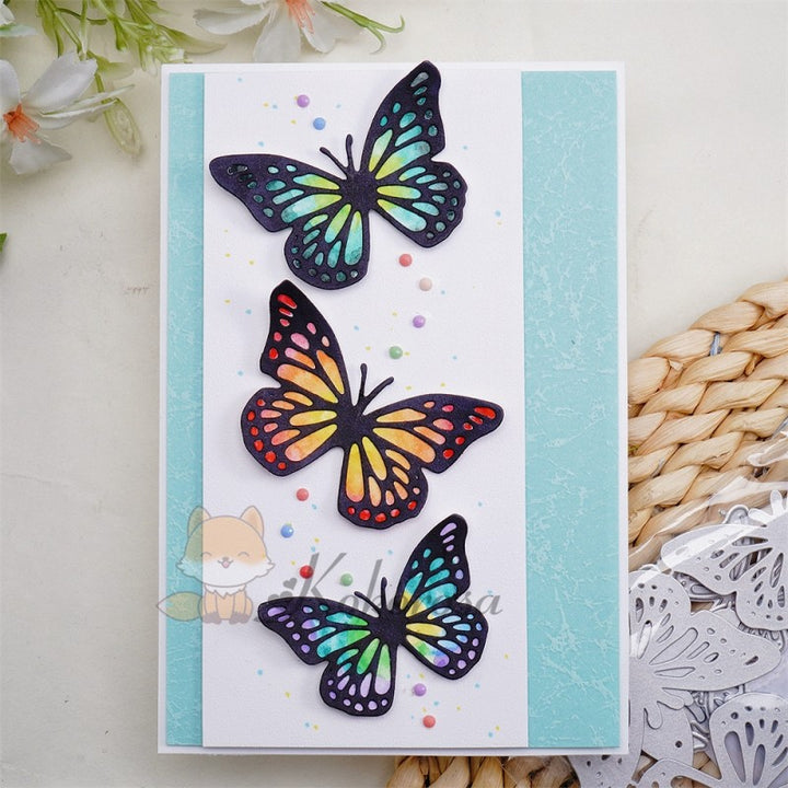 Kokorosa Metal Cutting Dies with Flying Butterflies