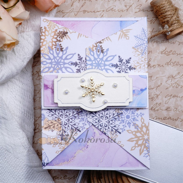 Kokorosa Metal Cutting Dies with Foldable Trapezoidal Board