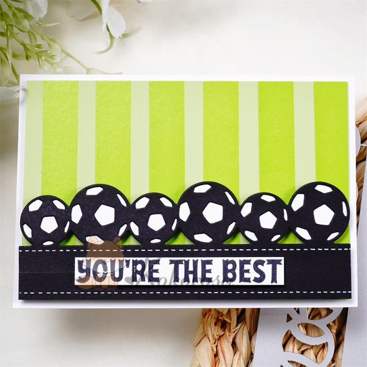 Kokorosa Metal Cutting Dies with Football Basketball Tennis Rugby Border Board