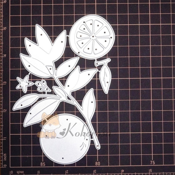 Kokorosa Metal Cutting Dies with Fresh Oranges
